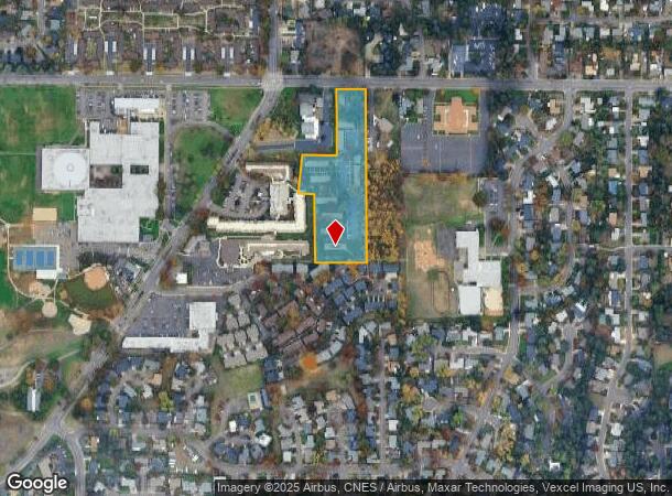  3602 W 18Th Ave, Eugene, OR Parcel Map