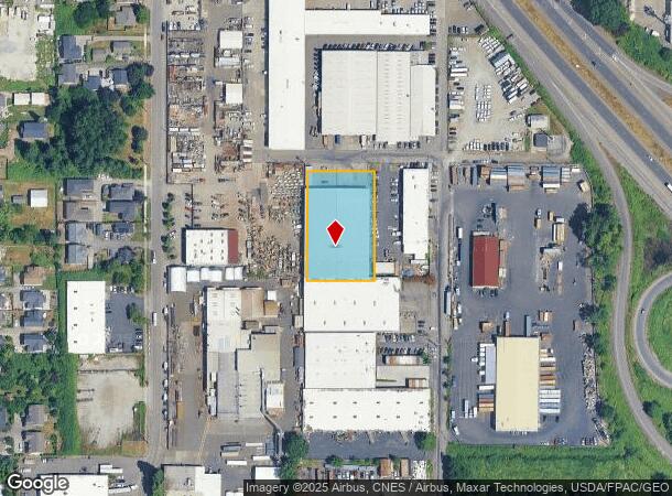  821 S Barton St, Seattle, WA Parcel Map