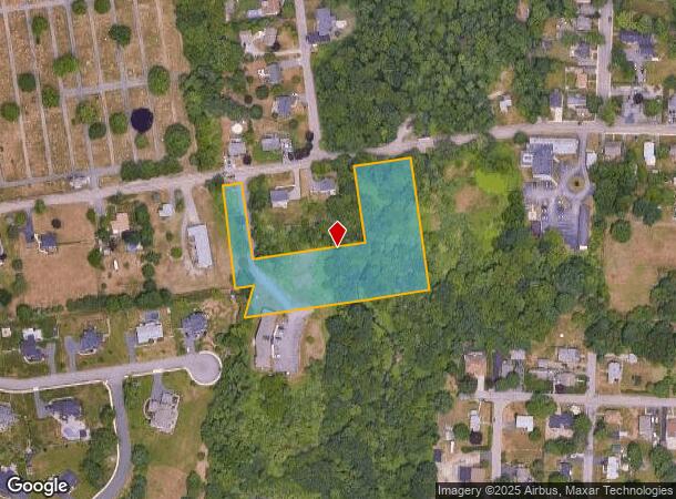 130 Spring St, Mansfield, MA Parcel Map