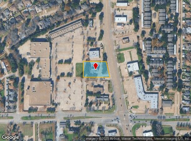  5920 S Cooper St, Arlington, TX Parcel Map
