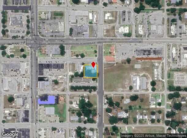  208 Se Park St, Okeechobee, FL Parcel Map
