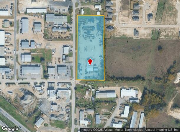 1080 Eastgate Rd, Midlothian, TX Parcel Map