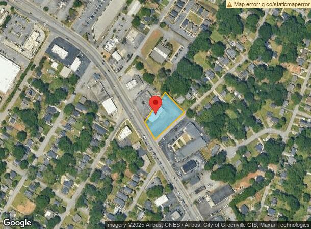  1813 Laurens Rd, Greenville, SC Parcel Map