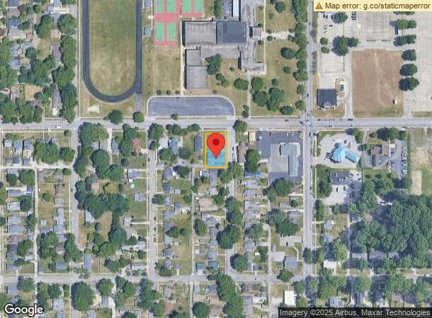  2331 Poplar St, Terre Haute, IN Parcel Map