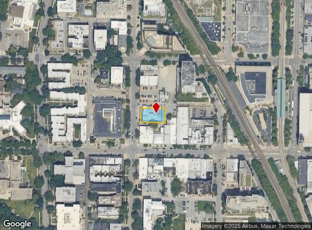 1615 Oak Ave, Evanston, IL Parcel Map