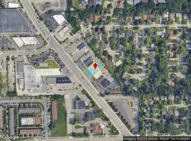 1924 W Stadium Blvd, Ann Arbor, MI Parcel Map