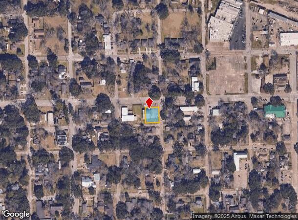  603 W Sealy St, Alvin, TX Parcel Map