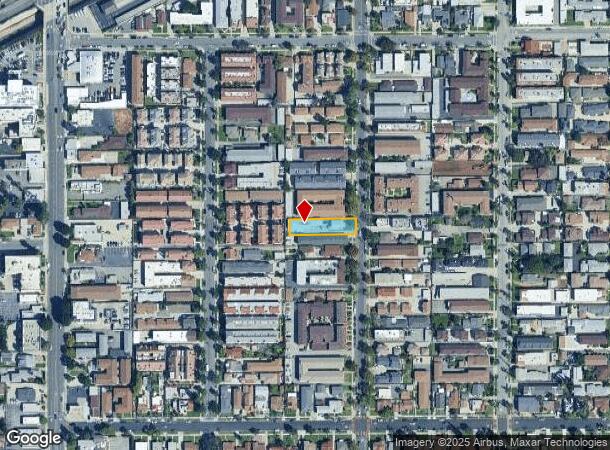  745 S Chapel Ave, Alhambra, CA Parcel Map