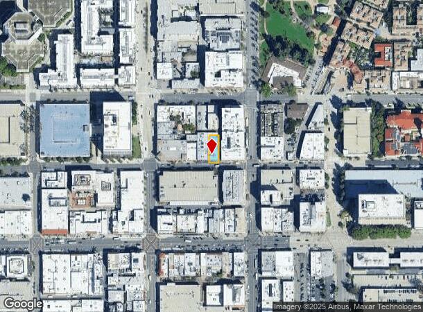  45 E Union St, Pasadena, CA Parcel Map