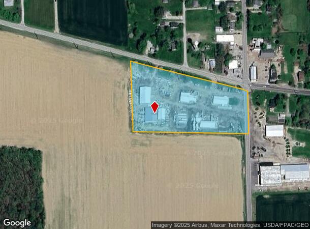 12353 Sylvania Metamora Rd, Berkey, OH Parcel Map