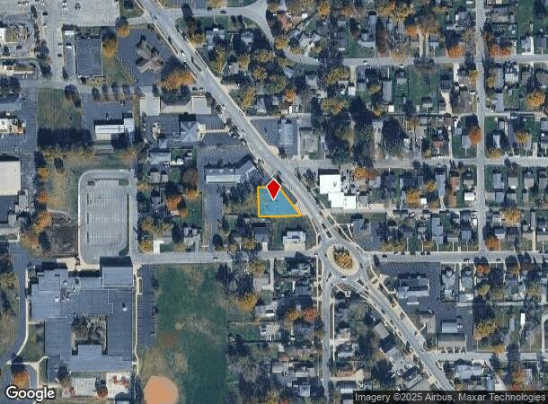 1118 N Main St, Franklin, IN Parcel Map