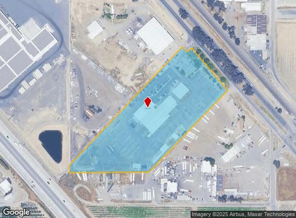  2250 S Golden State Blvd, Fowler, CA Parcel Map