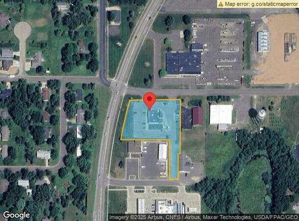  101 Power St, Amery, WI Parcel Map