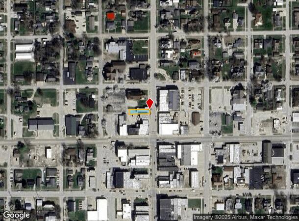  160 N Main St, Linton, IN Parcel Map