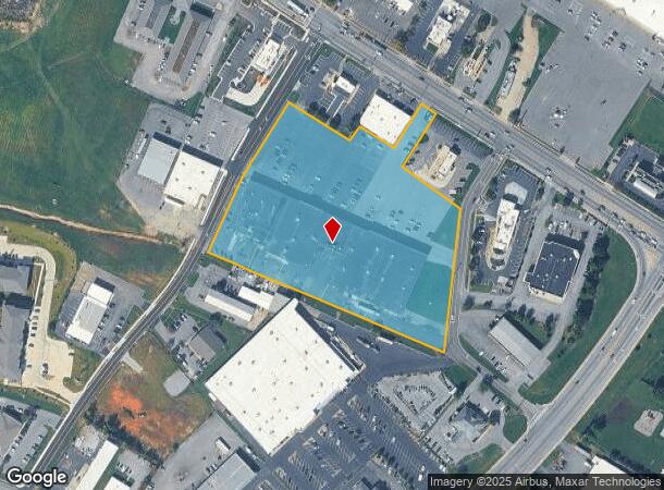  2007 Memorial Blvd, Springfield, TN Parcel Map