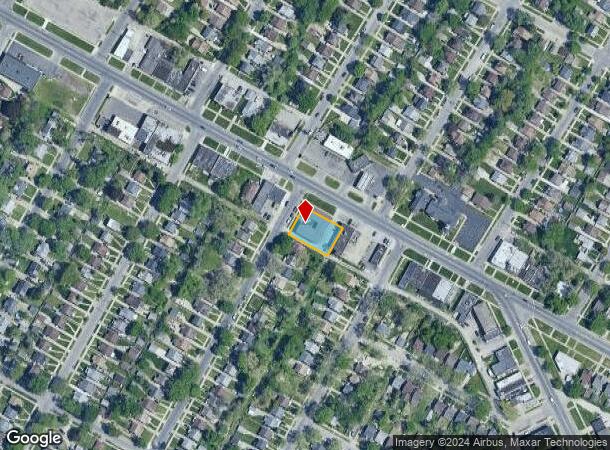  10960 Balfour Rd, Detroit, MI Parcel Map