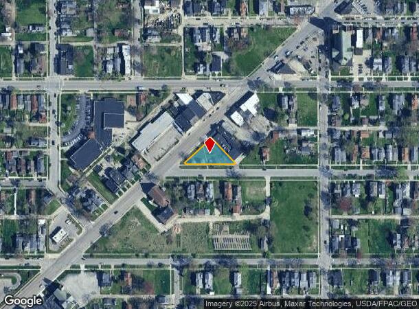  1231 Broadway St, Toledo, OH Parcel Map