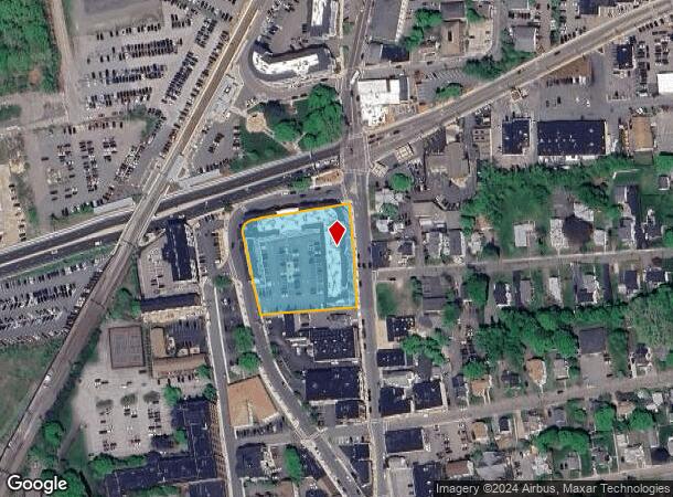  300 N Main St, Mansfield, MA Parcel Map