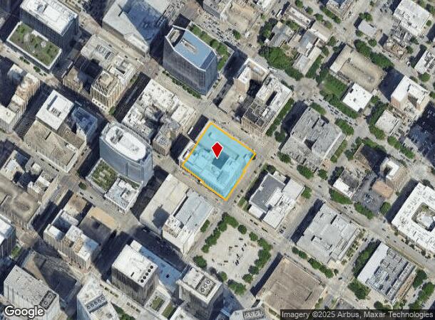  1111 Rusk St, Houston, TX Parcel Map