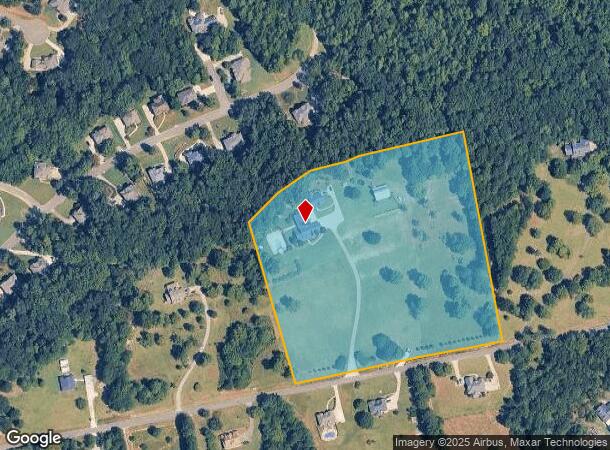  291 Newton Rd, Springville, AL Parcel Map