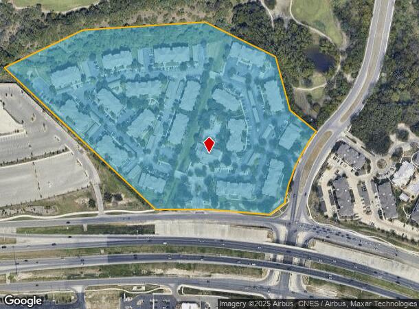9531 State Highway 151, San Antonio, TX Parcel Map