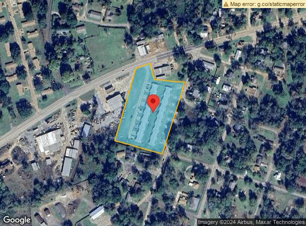  325 W Goliad Ave, Crockett, TX Parcel Map