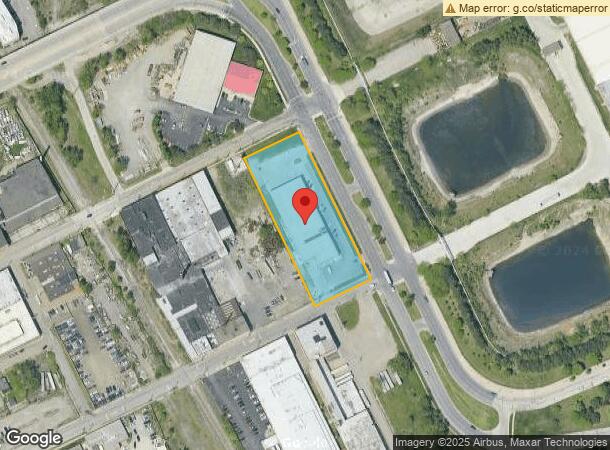  2445 E Grand Blvd, Detroit, MI Parcel Map