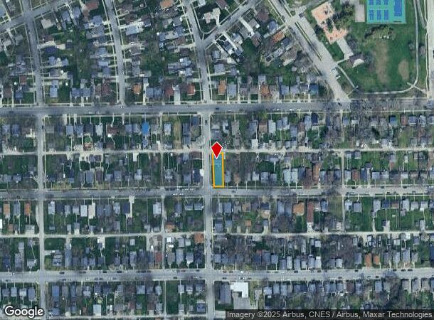  1526 W 4Th St, Fort Wayne, IN Parcel Map