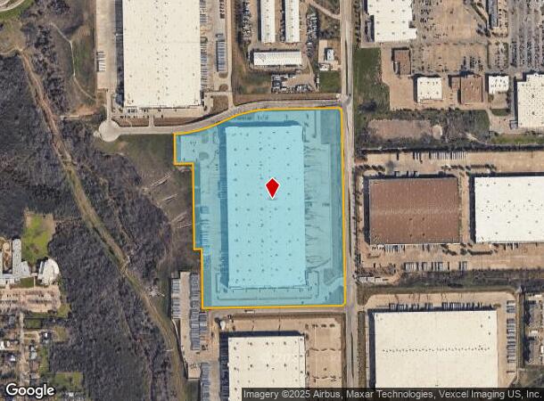 1401 Chalk Hill Rd, Dallas, TX Parcel Map