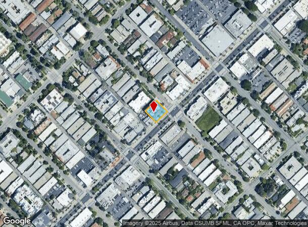  1131 Wilshire Blvd, Santa Monica, CA Parcel Map