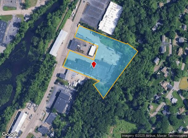  133 Southbridge St, Auburn, MA Parcel Map