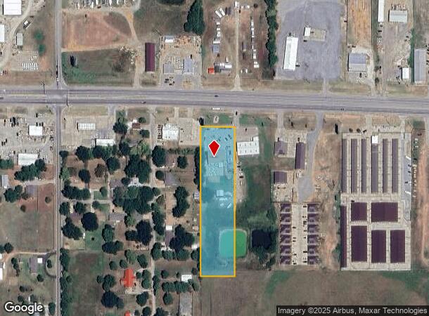  9125 W Highway 70, Durant, OK Parcel Map