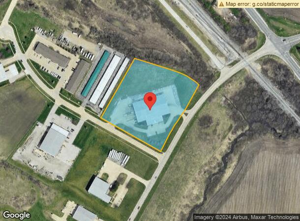  2120 W College Ave, Normal, IL Parcel Map