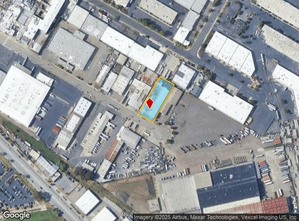  492 Hester St, San Leandro, CA Parcel Map
