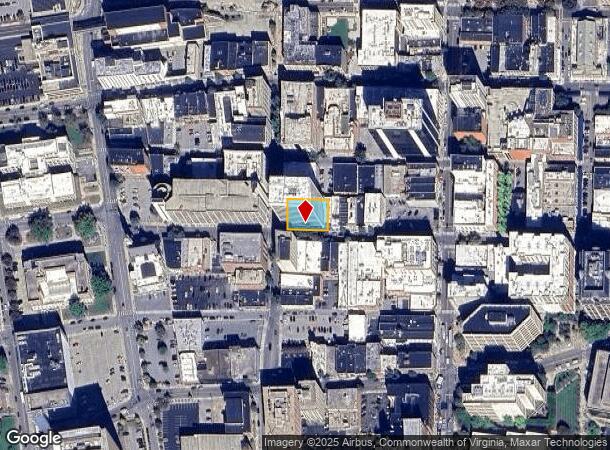  37 Church Ave Sw, Roanoke, VA Parcel Map