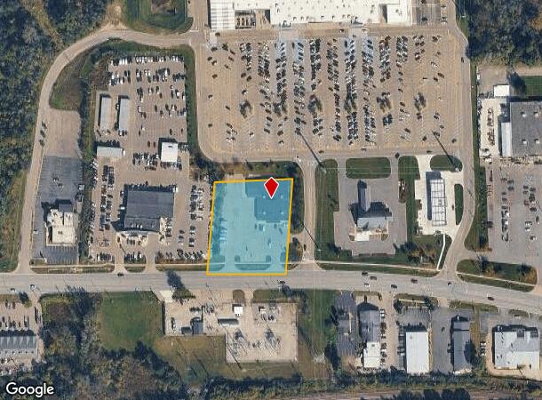  481 E Genesee St, Lapeer, MI Parcel Map