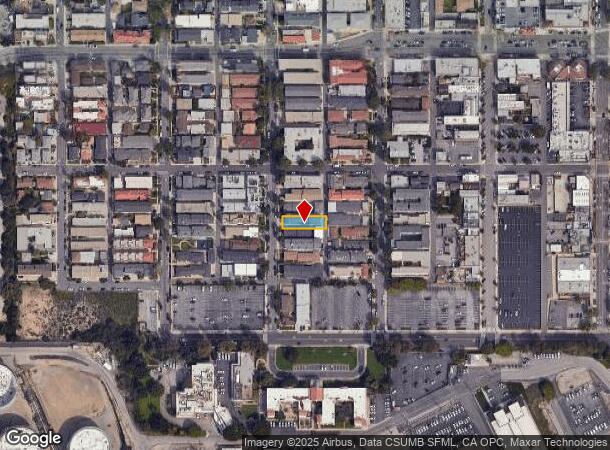 134 Virginia St, El Segundo, CA Parcel Map