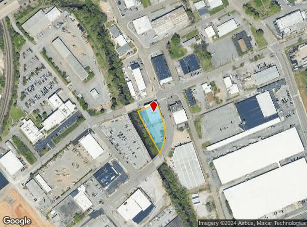  1150 Mccalla Ave, Knoxville, TN Parcel Map