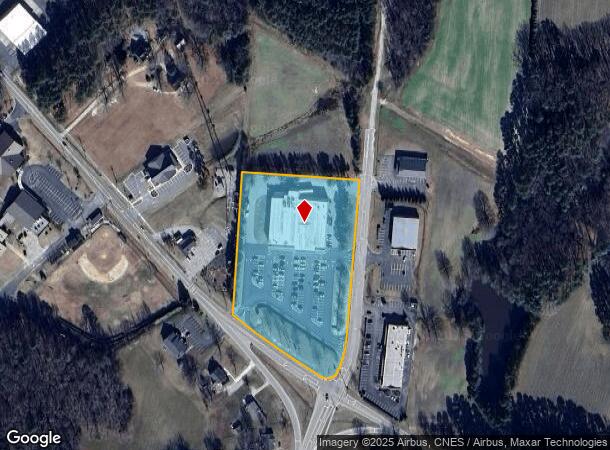  649 Main St, Bunn, NC Parcel Map
