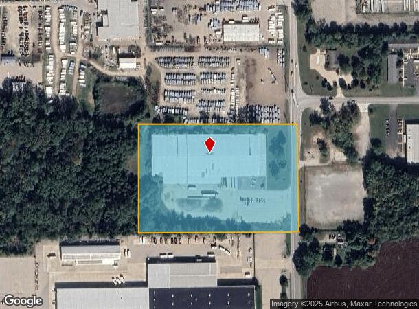  1203 S Division St, Bristol, IN Parcel Map