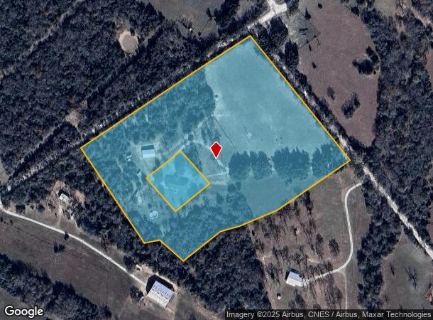  4704 S County Road 458, Normangee, TX Parcel Map