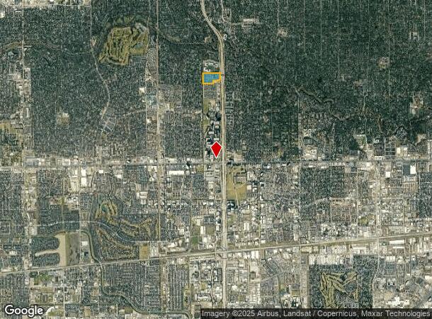  610 W Sam Houston Pkwy S, Houston, TX Parcel Map