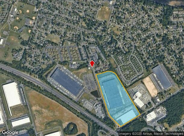  400 Cedar Ln, Florence, NJ Parcel Map