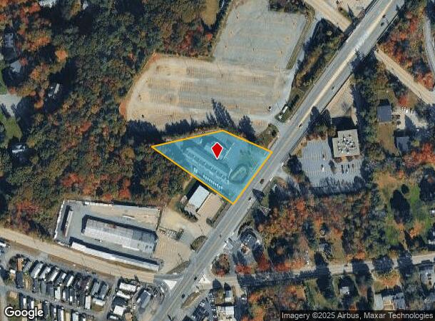 123 Washington St, Foxboro, MA Parcel Map