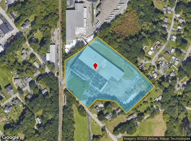  27 Elm St, Auburn, MA Parcel Map