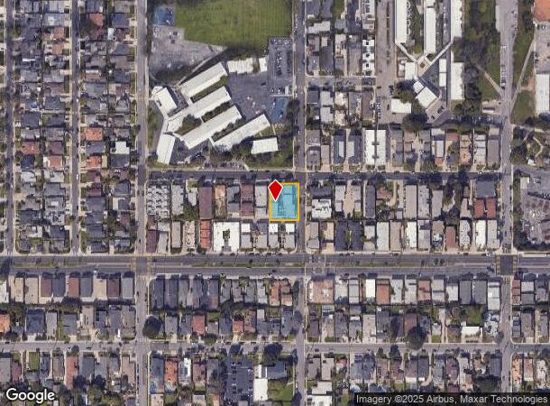  1350 12Th St, Manhattan Beach, CA Parcel Map