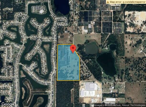  4505 Britt Rd, Mount Dora, FL Parcel Map