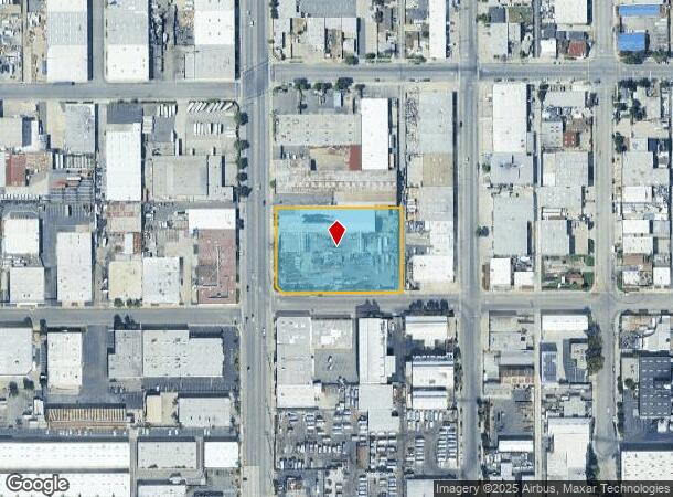  15534 Garfield Ave, Paramount, CA Parcel Map