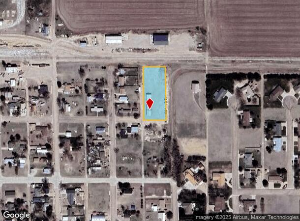 635 E George St, Dighton, KS Parcel Map