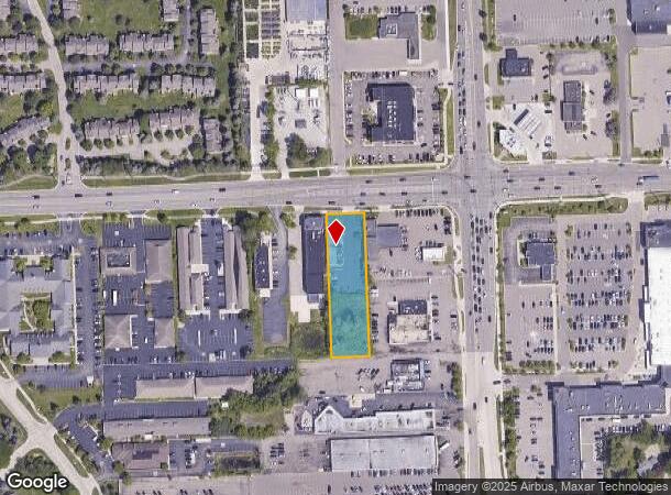5725 W Maple Rd, West Bloomfield, MI Parcel Map